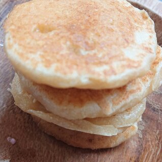 余った餅と缶ミルクで!もっちもちパンケーキ